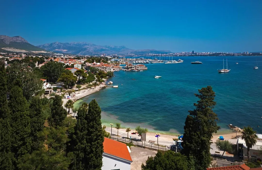 Villa Olea-With Pool, Sea View, Near Split Airport-1