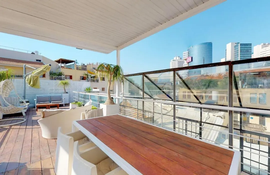 Bohemian Villa Rooftop In Neve Tzedek By Holyguest-1