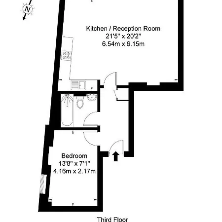 Mulberry Flat 5 - One Bedroom 3Rd Floor By City Living London-2