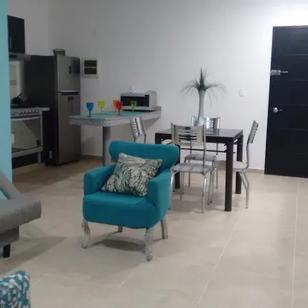 Departamento En Dream Lagoons Cancun-3