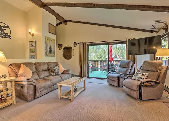 Walk To Town: Updated Frisco Cabin W/ 2 Decks!