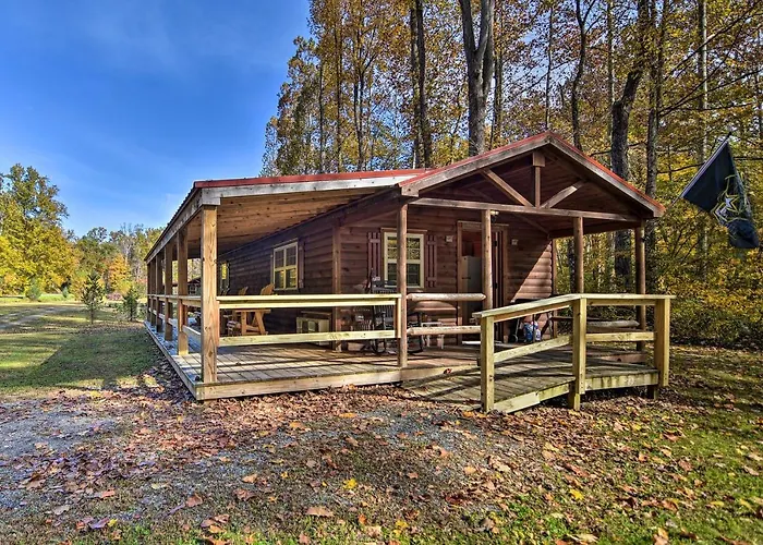 'Hooah' Cabin Retreat W/ Grill & Step-Free Access