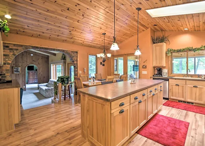 Spacious Lakefront Home W/ Patio & Boat Dock!