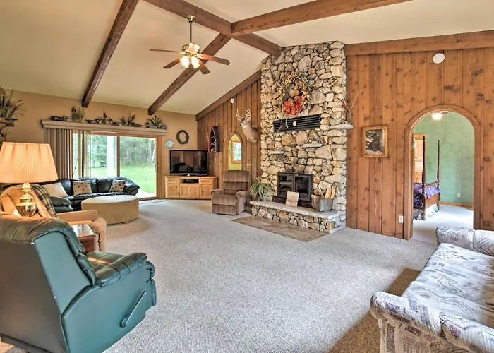 Spacious Lakefront Home W/ Patio & Boat Dock!