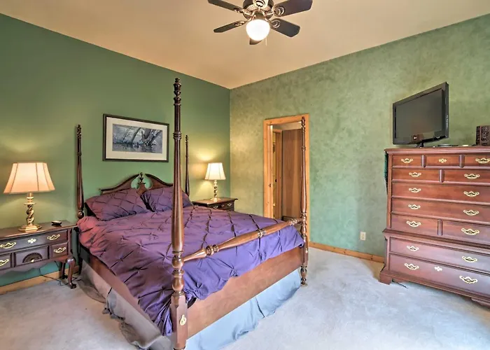 Spacious Lakefront Home W/ Patio & Boat Dock!