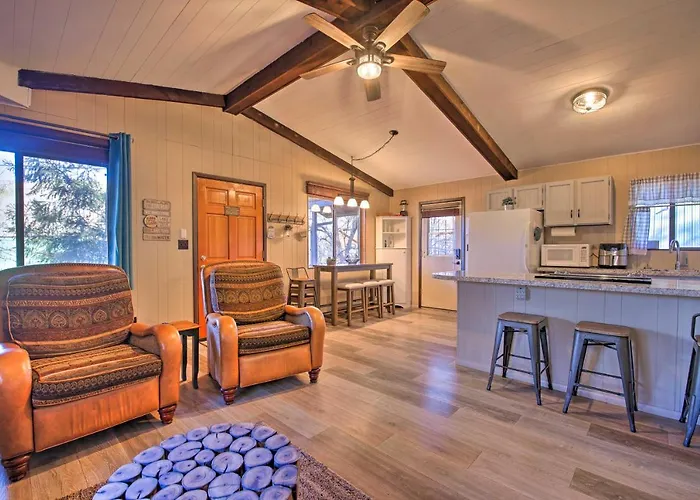 Patio, Grill + Mogollon Rim Views: Payson Cabin