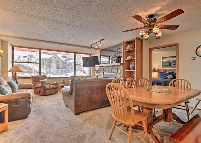 Walk To American Eagle Lift: Copper Mountain Condo