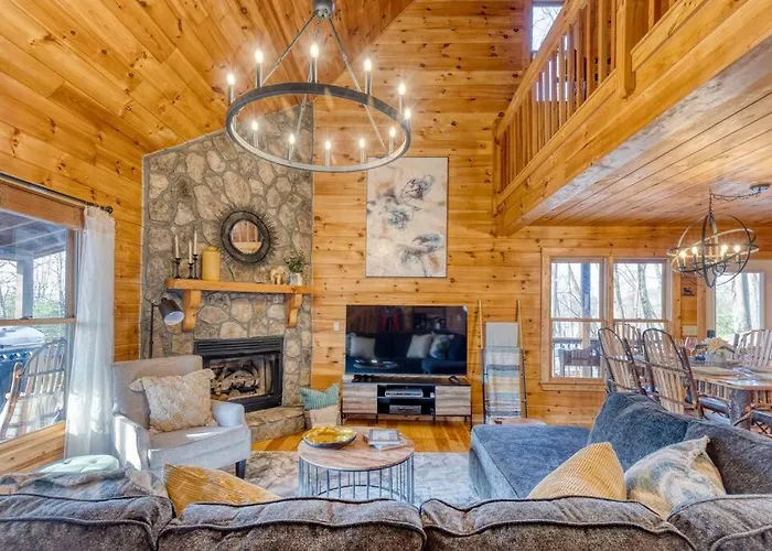 Mtn Cabin Sleeps 10 - 5 Mins To Fishing & Camping