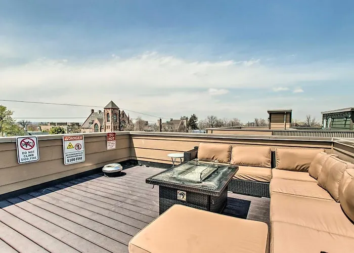 Rooftop Deck & City Views: Denver Abode!
