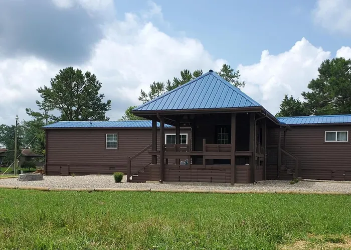 Luxury Cabin Hot Tub Bunkroom Gameroom At Caverunlake