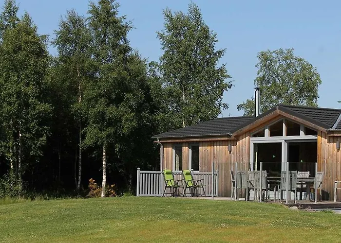 Fern Lodge - Luxury Lodge With Steamroom In Perthshire
