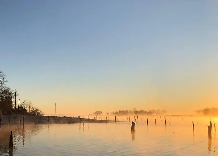 Entire Lake House At Lake Fork With Private Bay, Boat Ramp, Fishing Light & 8 Acres Land