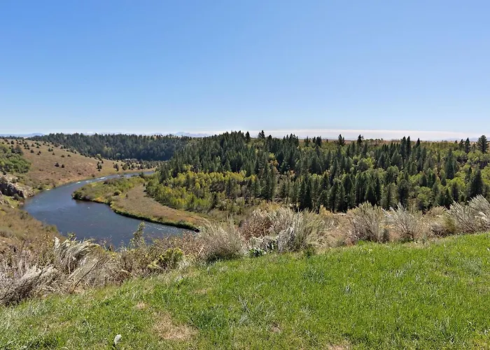 Lindas Perch By Kabino On Bank Of Henrys Fork Mtn Views Fishing 6 Acres Snake River Wifi
