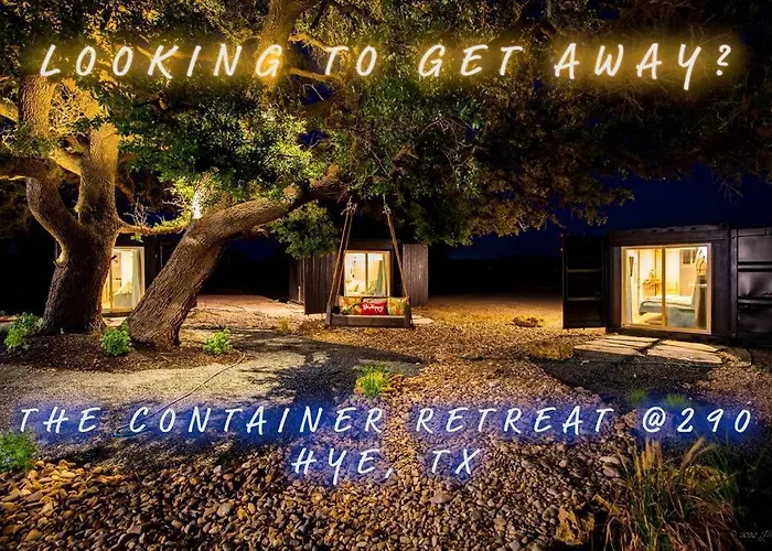 The Container Retreat @ 290 Wine Trail #6 Enjoy Nature!