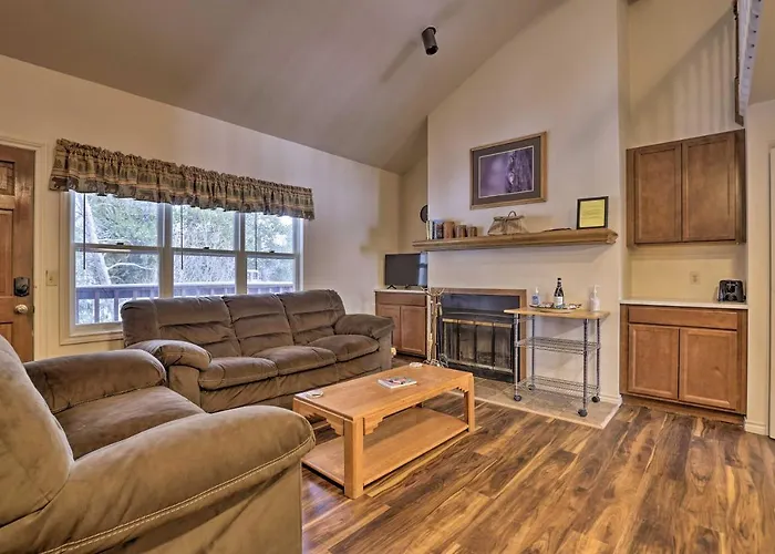 Fireplace & Stream Access: Cozy Grand Lake Retreat