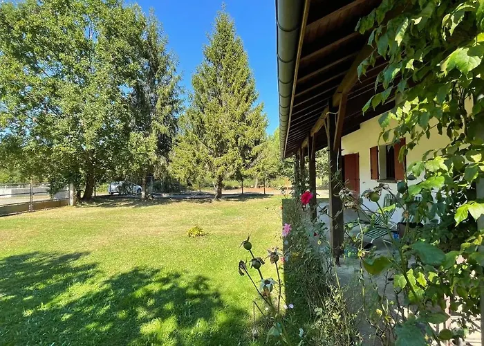 Villa au milieu des pins / bord du lac