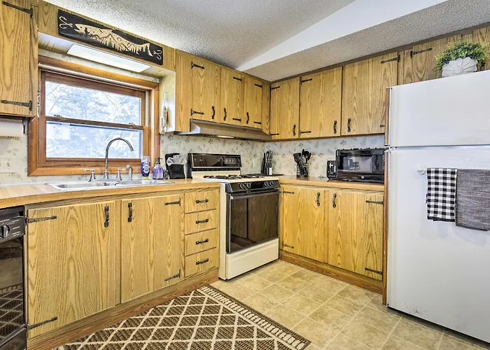 Phillips Cabin W/ Lake Views & Private Dock!