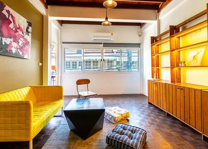 Villa Zen No. 10 Thonglo Bts Sukhumvit 2Floors 500M Wifi à Bangkok
