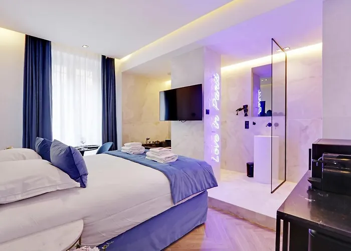 Private Suite With Jacuzzi - 2P - Rivoli Paris