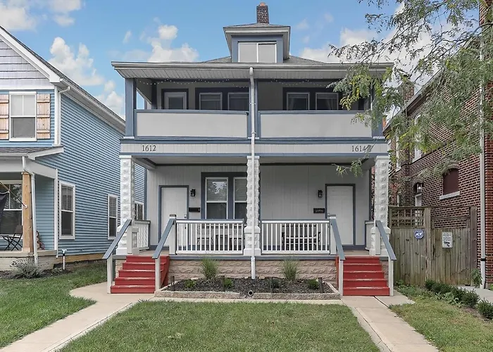 Modern 2Br Near Dt, 8Min Walk To Park&Conservatory Columbus