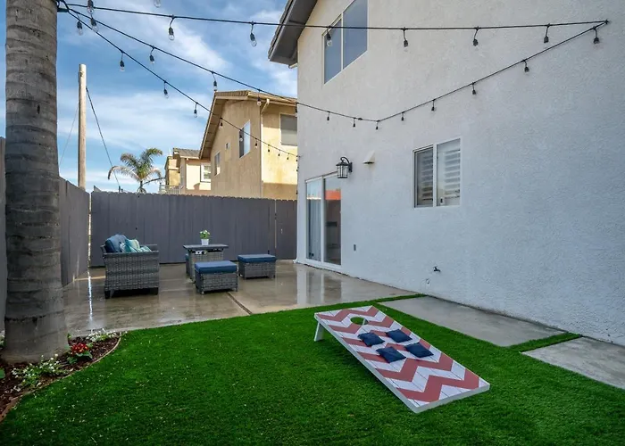 Steps To #Pismobeach With Poker, Foosball, Free Ev Charger, And Bikes