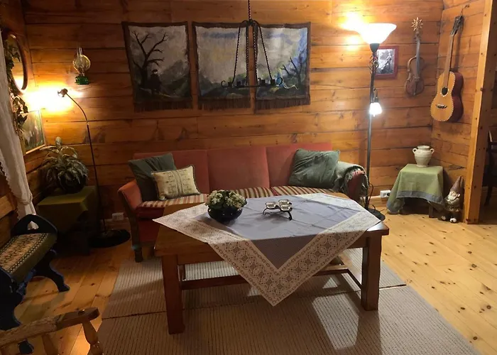100 Years Old Norwegian Log House In Tromso