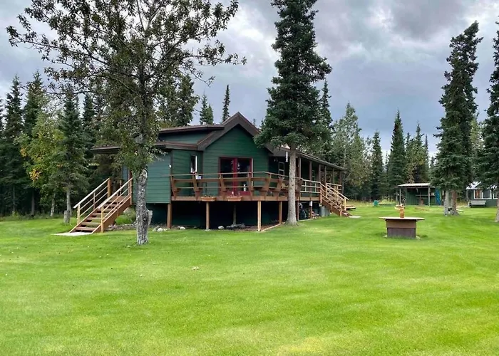 Denali Natl Park 3 Bedroom Home On 5 Acres, Hiking And Wildlife
