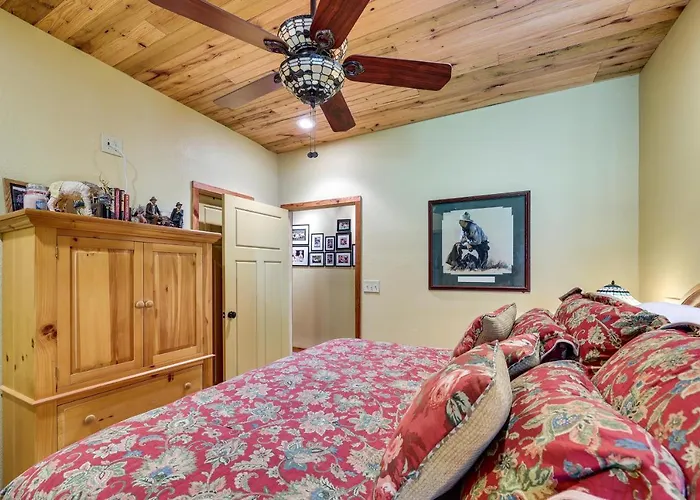 Flag Hole Riverfront Cabin Near Local Attractions!