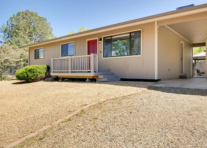 Putting Green & Patio: Central Prescott Home