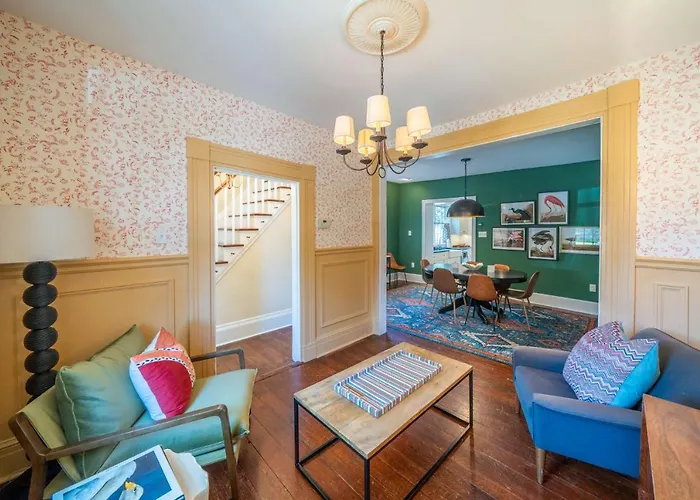 The Walton House - Historic 3Bd 2 5Ba With Parking