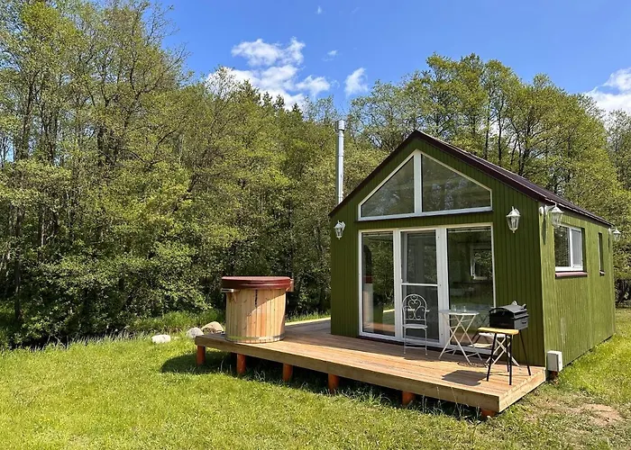 ALANTOS ŽIRGAI Holiday Villas sauna or hottube additional price