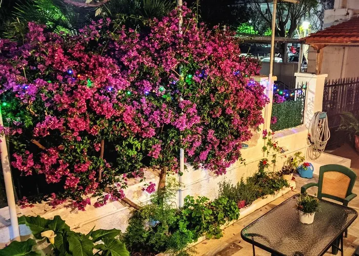 House With Garden In City Of Rhodes