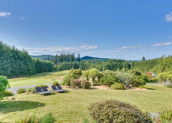 Rainier Home On 20 Acres W/ Blueberry Farm!