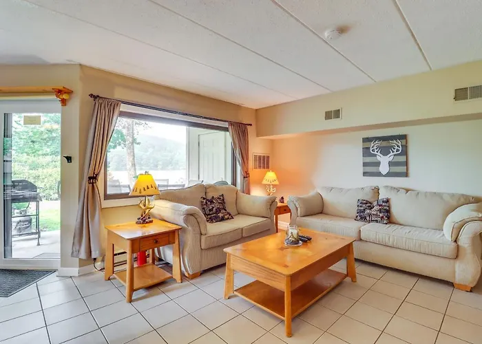 Steps To Shore: Scenic Big Boulder Lake Condo!