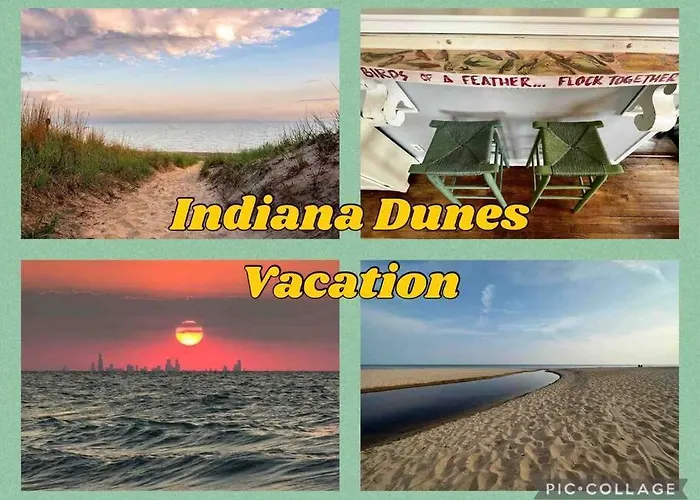 Blue Birdhouse - Indiana Dunes - Pet Friendly