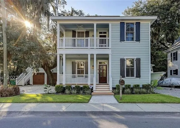 Bluffton Village Home-4Br Heart Of Old Town Luxury
