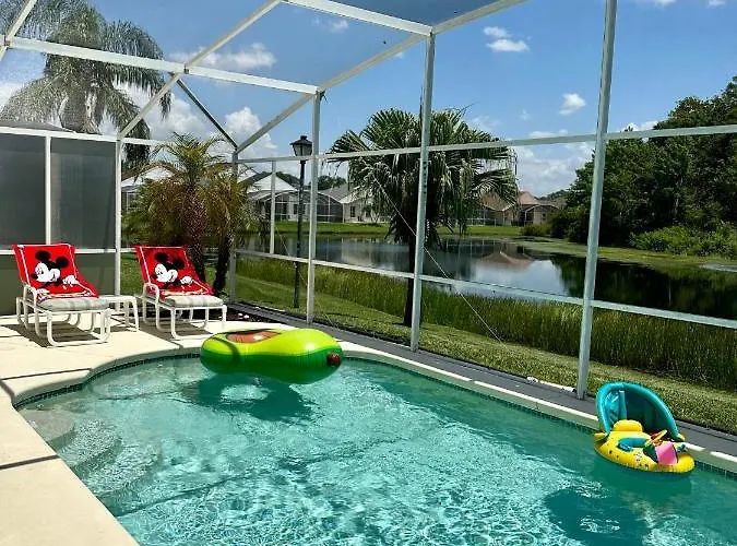 Private Pool With A Beautiful View Overlooking The Lake! Near Disney - Universal