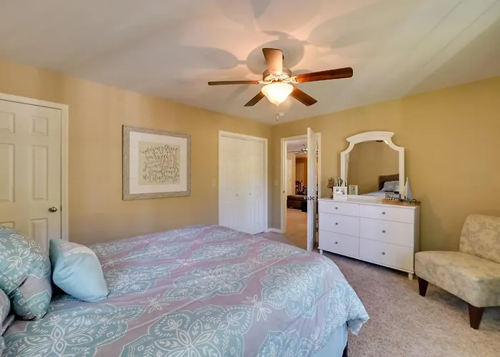 Lakefront Gilbertville Haven W/ Private Boat Dock!