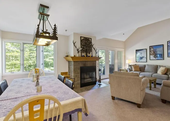 New Host! Exceptional Sunday River Ski In Ski Out Condo