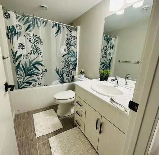 1 Bedroom Modern Basement Suite With Private Entrance