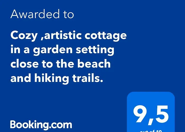 Cozy ,Artistic Cottage In A Garden Setting Close To The Beach And Hiking Trails.