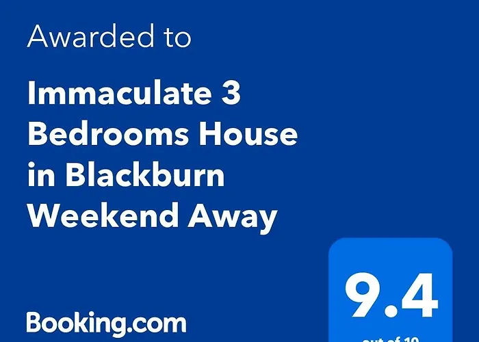 Entire Immaculate 3 Bedrooms House In Blackburn Weekend Away