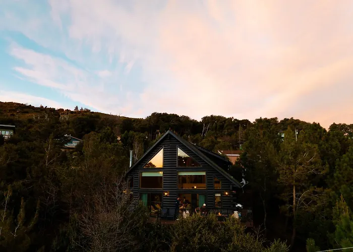 Award-Winning A-Frame With Hot Tub Sunset Views