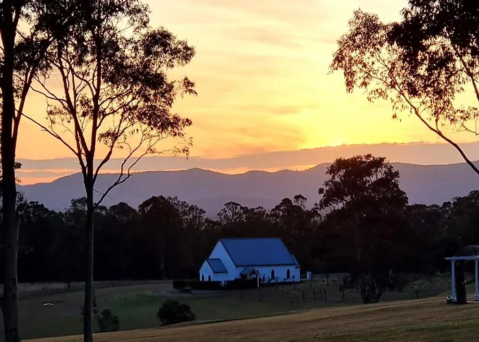Cabins At Lapera Estate Lovedale Wedding Chapel