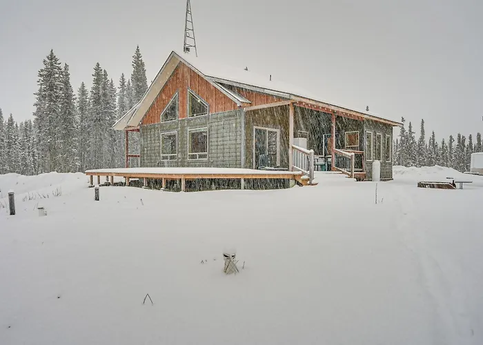 Custom Kasilof Cabin On 40 Private Acres