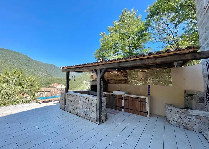 Casa Arena Authentique Maison De Village Avec Piscine Chauffee Au Coeur De L'Alta Rocca - Zoza