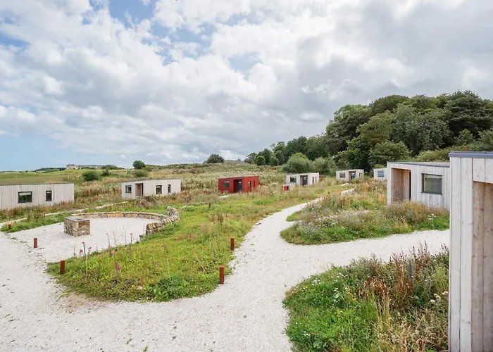 Rustic Cabins, Sea Views From Rewilded Farm With Highland Cows