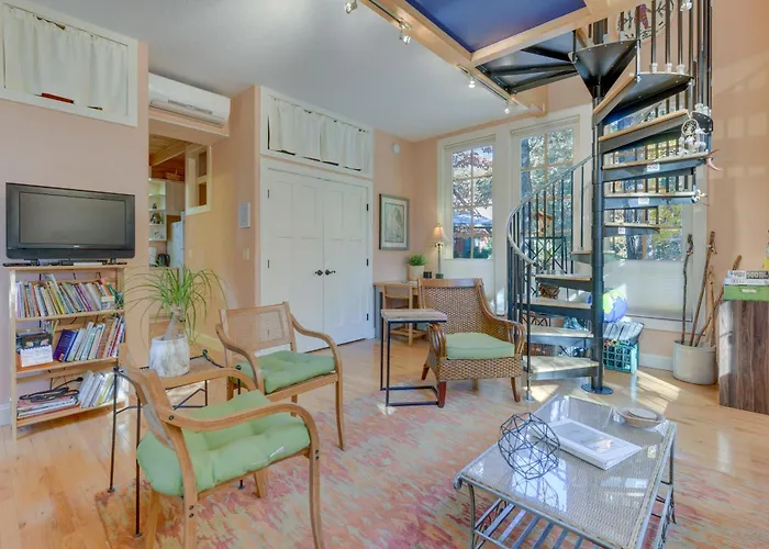 French Broad River Access: Whimsical Gem W/ Deck