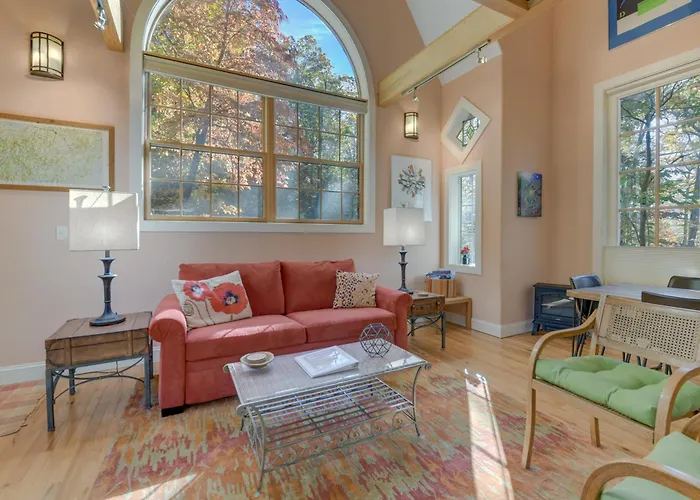 French Broad River Access: Whimsical Gem W/ Deck