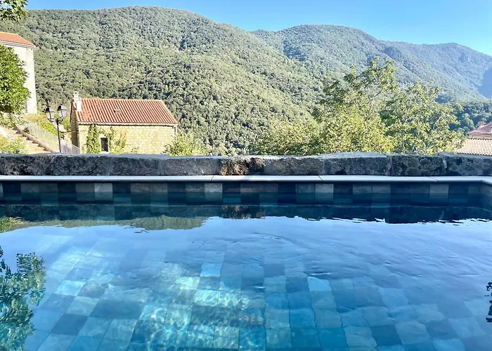 Casa Arena Authentique Maison De Village Avec Piscine Chauffee Au Coeur De L'Alta Rocca - Zoza